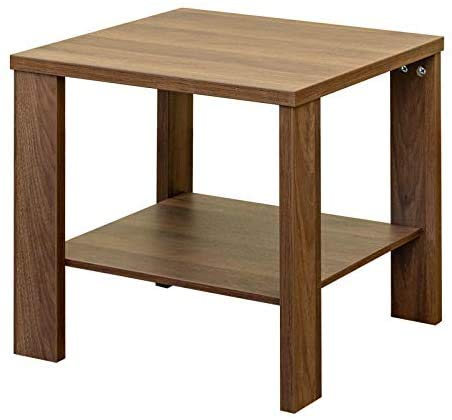 Amazon｜LDN-01WAL(0.8)KENNY サイドテーブル 50×50 ウォールナット